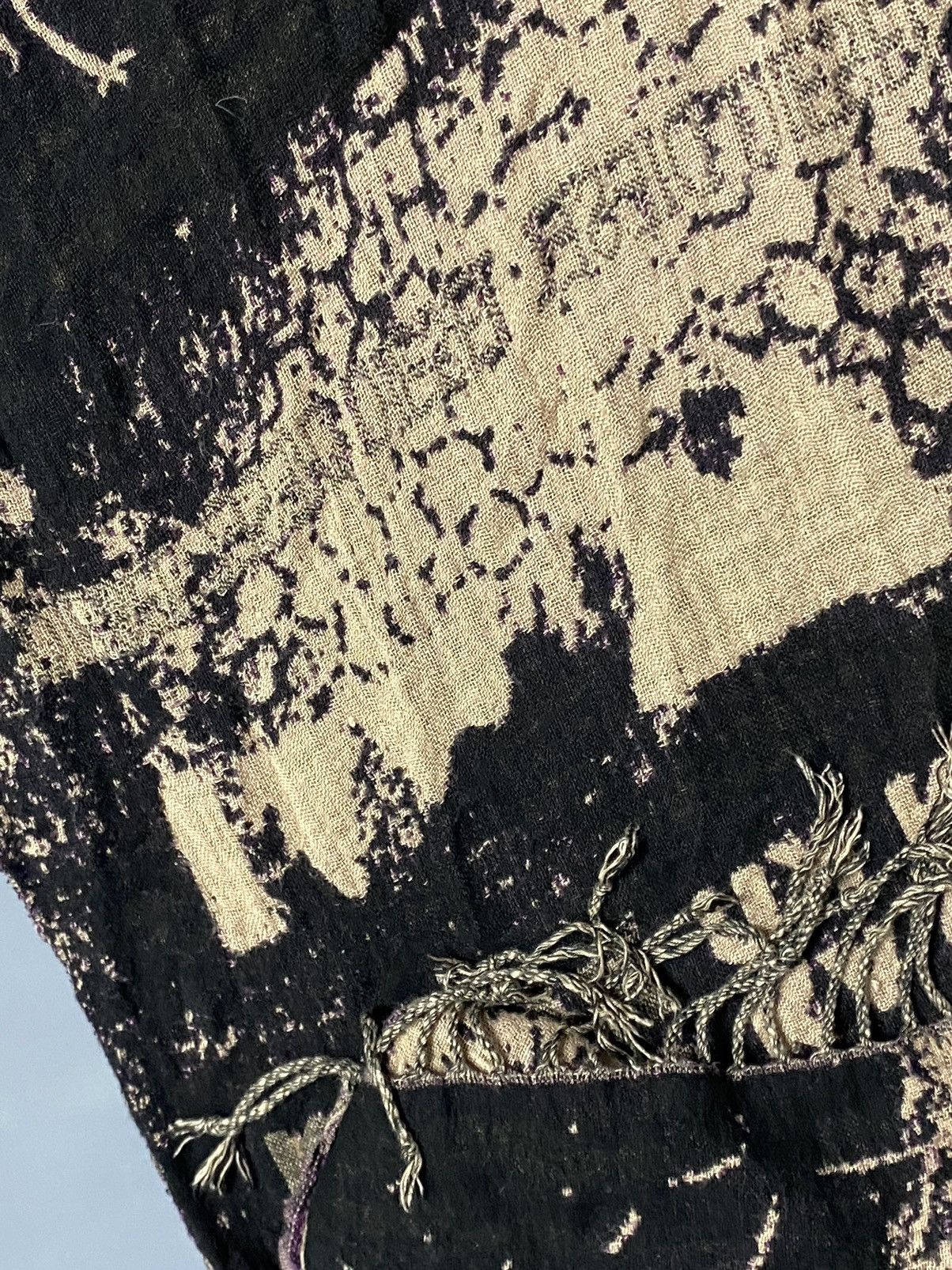 Diesel Women’s Diesel Graphic Fringe Scarf Shawl Viscose 172x64cm Size ONE SIZE - 15 Thumbnail