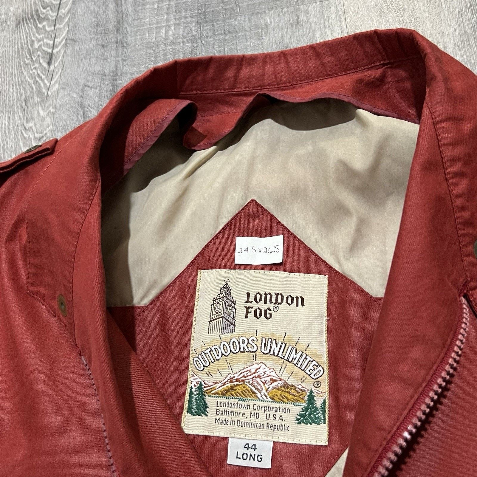 Vintage VTG London Fog Outdoor Unlimited Men's Golf Bomber Jacket Size US L / EU 52-54 / 3 - 4 Thumbnail