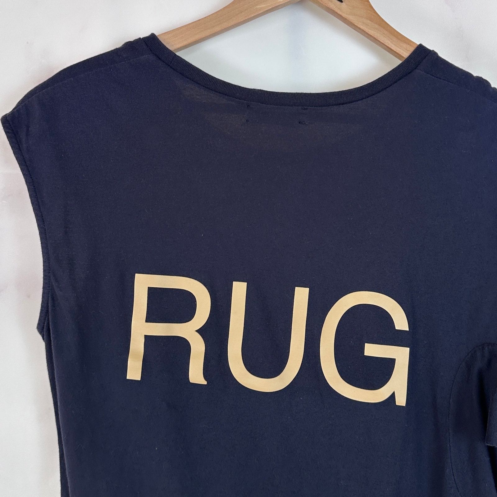 Undercover S/S15 'Mud Rug Navy Deformed Tee Size US M / EU 48-50 / 2 - 5 Thumbnail