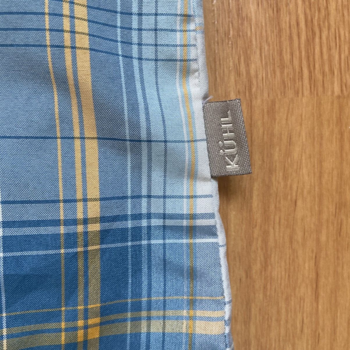 Kuhl Kuhl Men’s Eluxur Plaid Button Up Cut Off Shirt Size Small Size US S / EU 44-46 / 1 - 9 Thumbnail