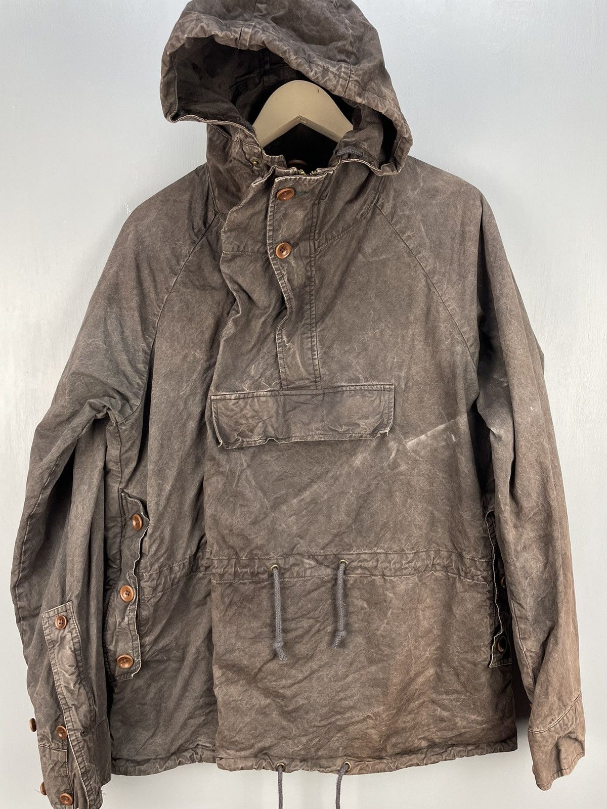 Paul Smith Paul Smith anorak hood jacket zip up army style Size US XL / EU 56 / 4 - 4 Thumbnail