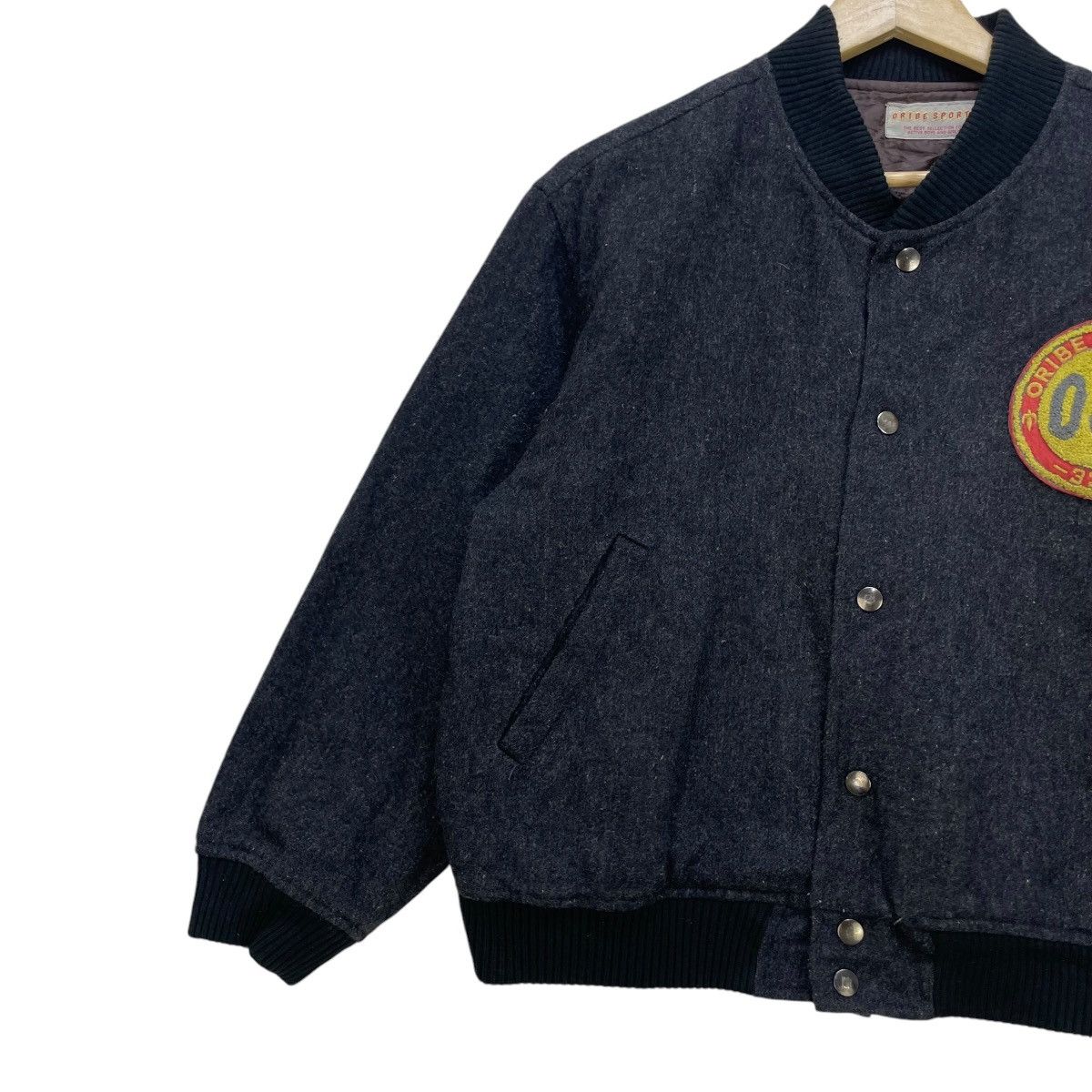Hysteric Glamour Japanese Brand Oribe Sport Varsity Wool Jacket Size US M / EU 48-50 / 2 - 3 Thumbnail