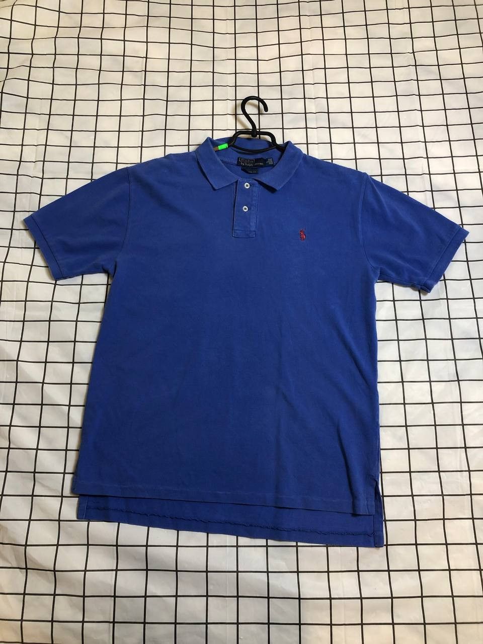 Polo Ralph Lauren Vintage Polo Ralph Lauren Large Blue Custom fit polo Size US L / EU 52-54 / 3 - 1 Thumbnail