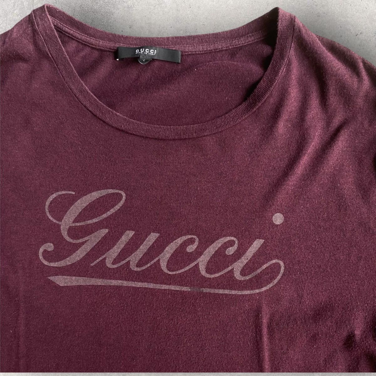 Gucci Gucci Logo T Shirt Size US M / EU 48-50 / 2 - 1 Thumbnail