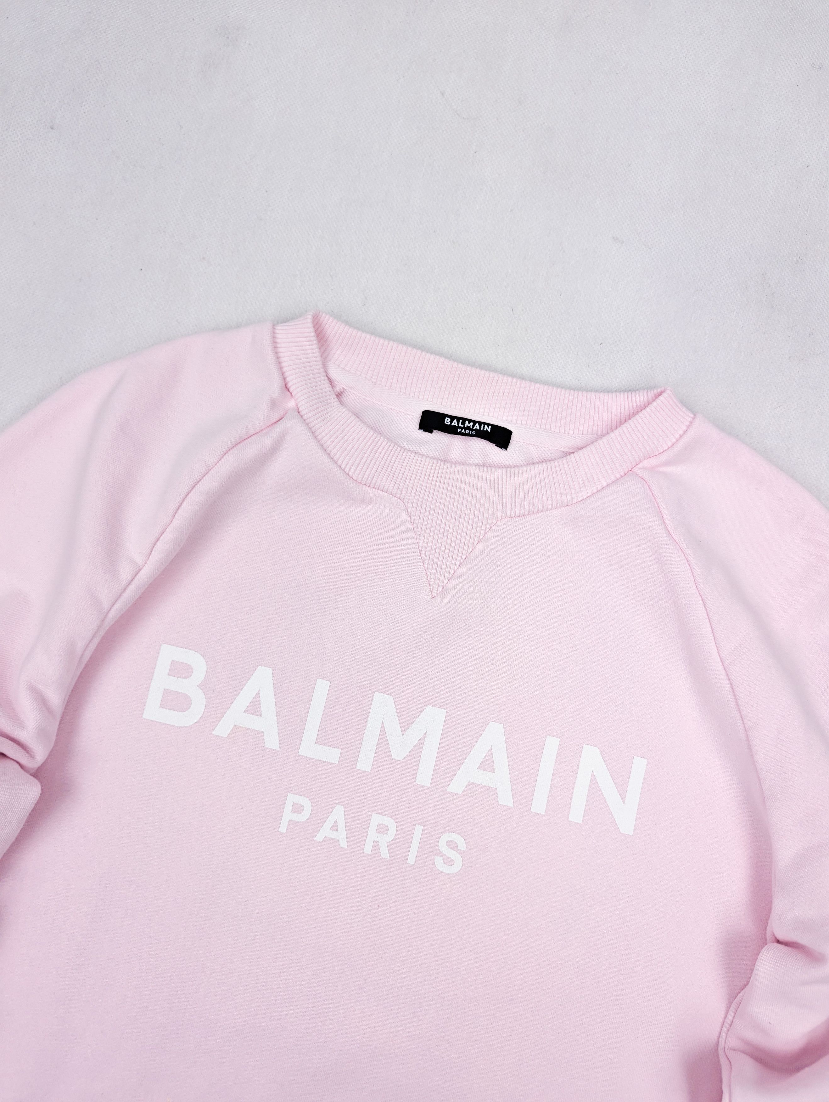 Balmain Balmain pink sweatshirt S Size US S / EU 44-46 / 1 - 2 Thumbnail