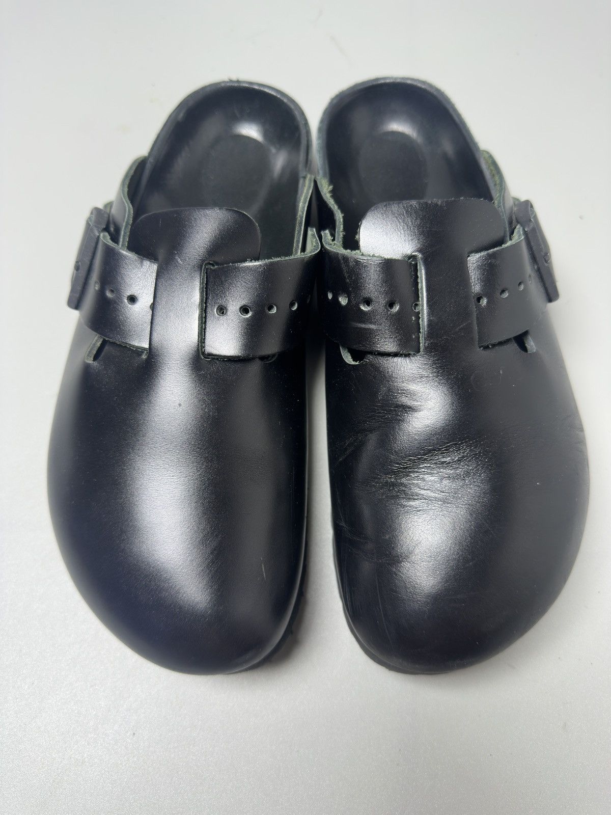 Birkenstock × Rick Owens Rick Owens Boston Smooth Leather Amalfi Black Size US 7 / EU 40 - 7 Thumbnail