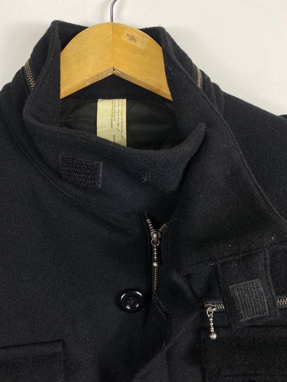 Japanese Brand resume anthem japanese brand wool jacket quilted lining Size US L / EU 52-54 / 3 - 5 Thumbnail
