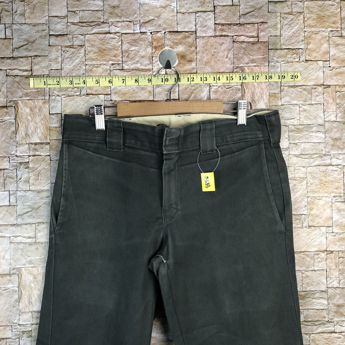 Dickies Dickies Grey faded Casual Pants #A633 Size US 31 - 4 Thumbnail