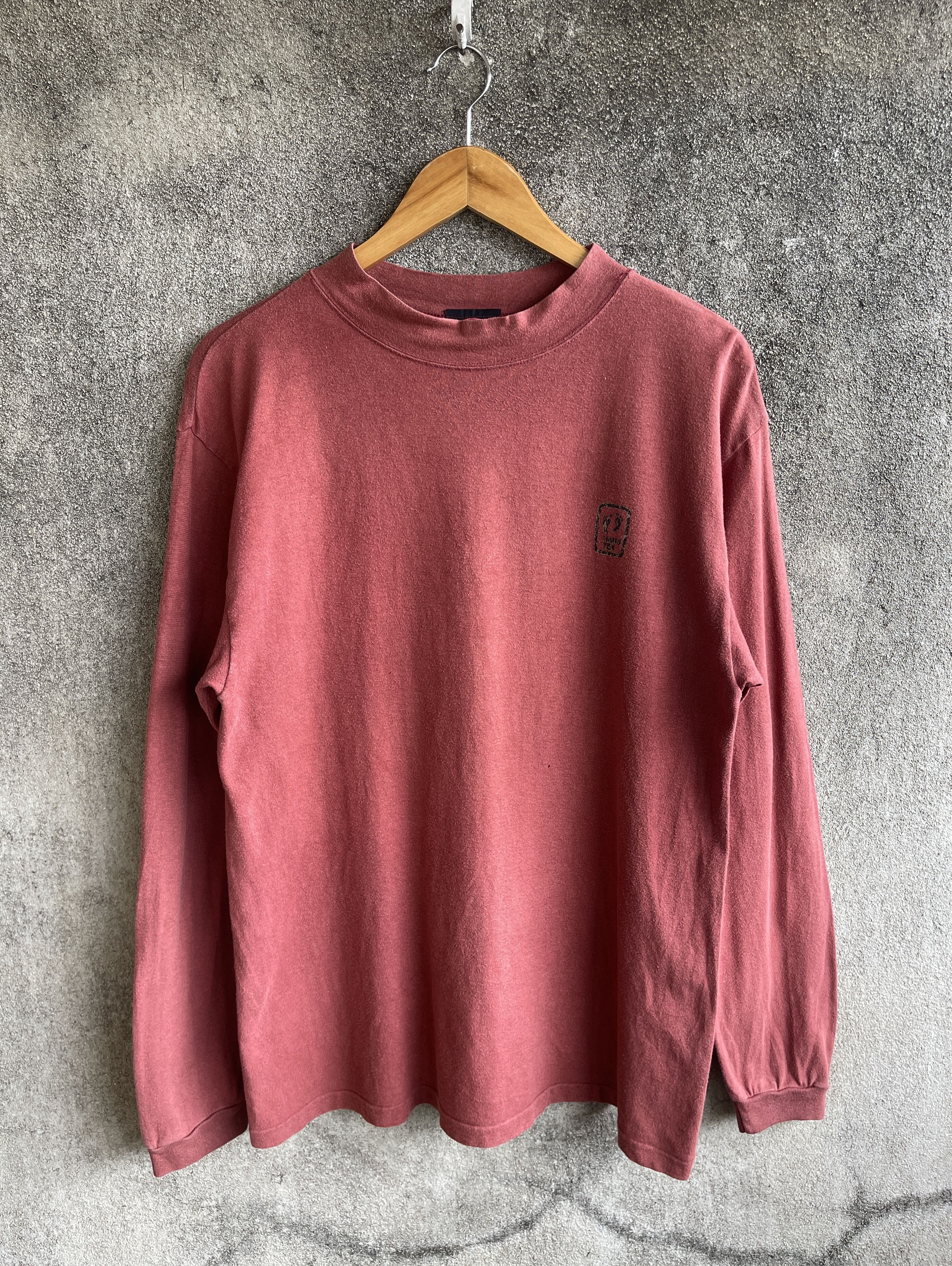 Hang Ten Vintage90s🔥Hang Ten🔥Big Logo Single Stitch Longsleeve Tshirt Size US M / EU 48-50 / 2 - 3 Thumbnail