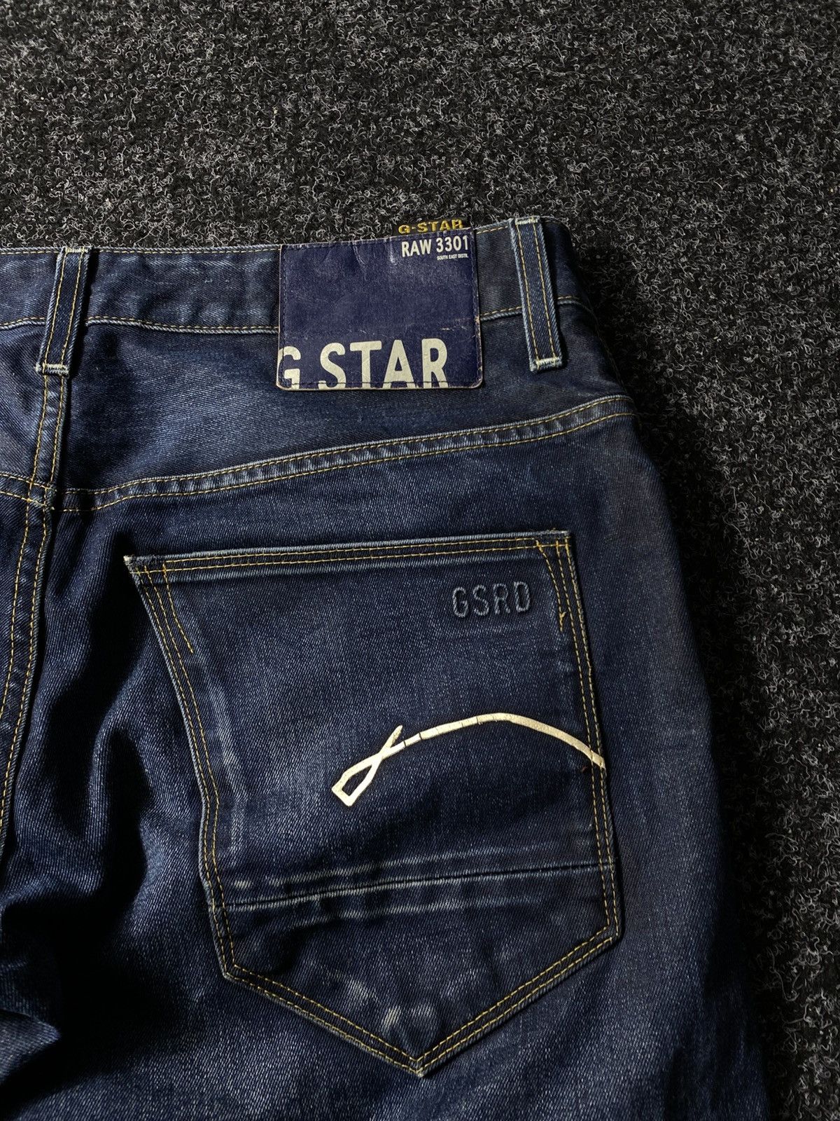 G-Star × If Six Was Nine × Vintage Vintage Y2K Raw G-Star baggy denim pants Jeans Size US 32 / EU 48 - 14 Thumbnail