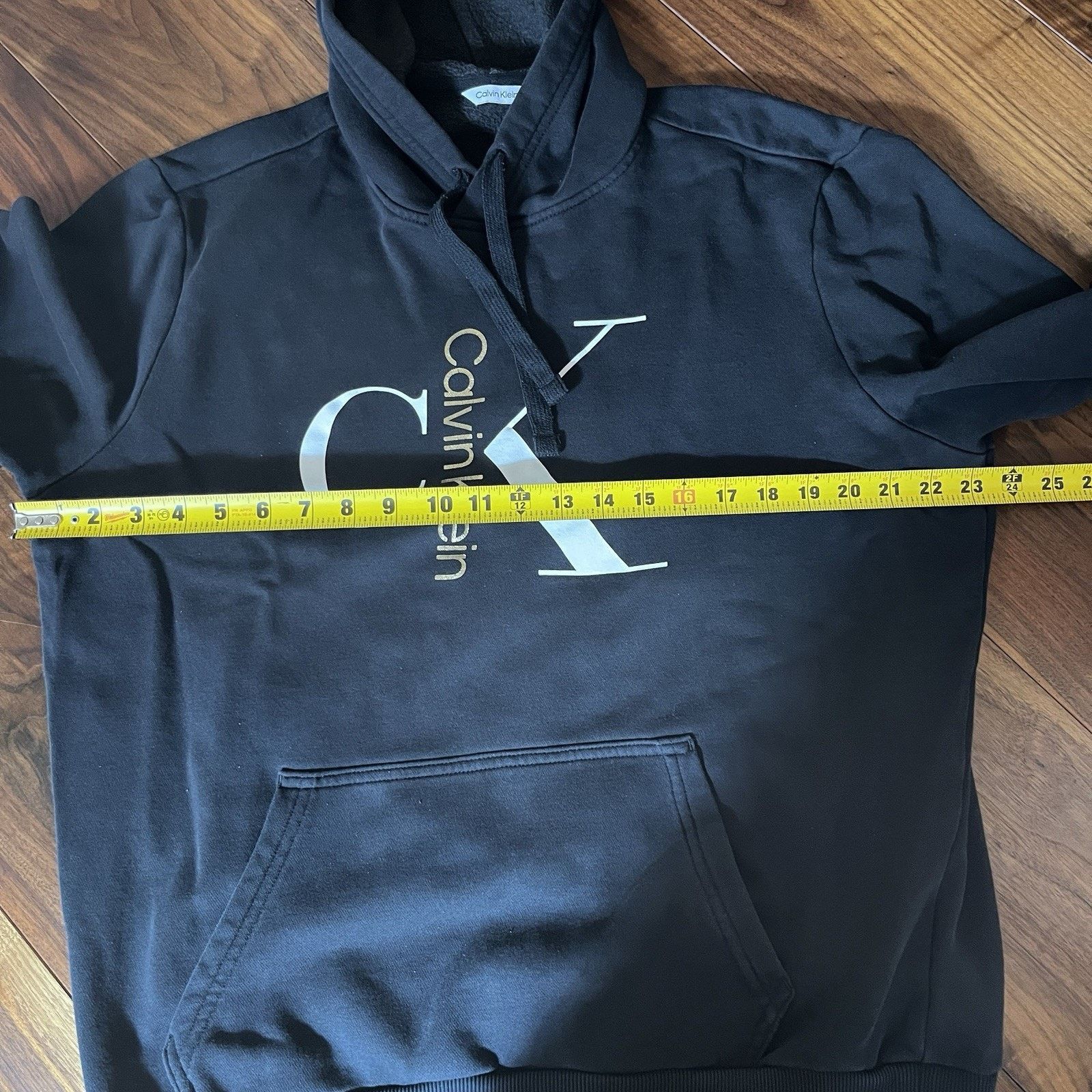 Calvin Klein Calvin Klein CK Hoodie Sweatshirt Pullover Logo Black Small Size US S / EU 44-46 / 1 - 8 Thumbnail