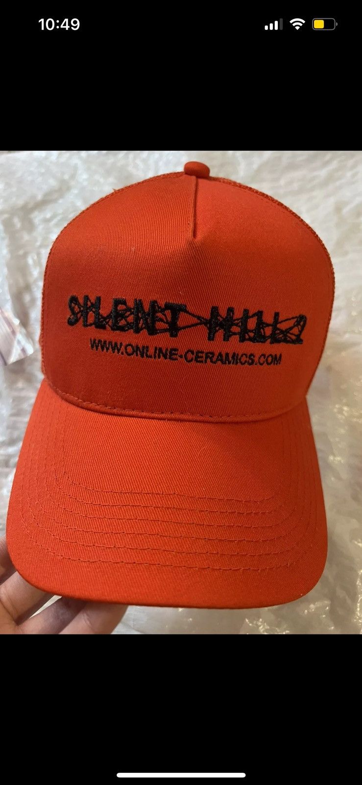 Online Ceramics NEW Silent Hill 2 x Online Ceramics trucker hat Baseball cap Size ONE SIZE - 2 Thumbnail