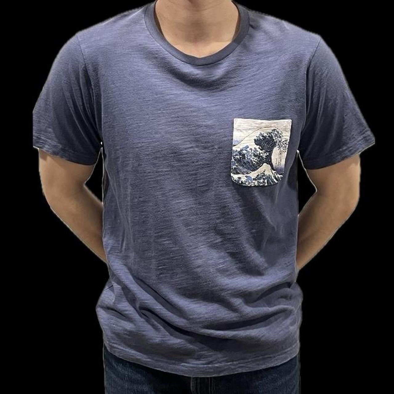 Uniqlo Hokusai Pocket tshirt Size US XL / EU 56 / 4 - 2 Thumbnail