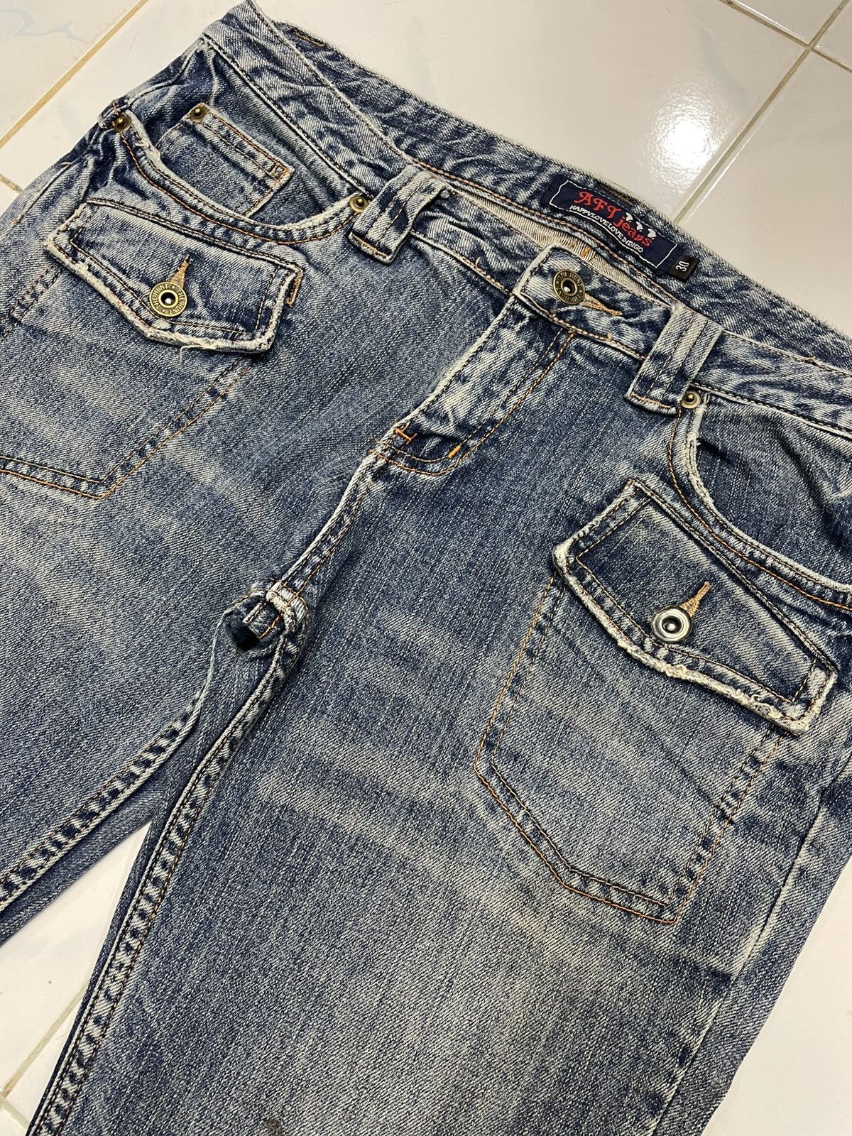 Hysteric Glamour Japanese Brand Flare Jeans Size US 33 - 3 Thumbnail