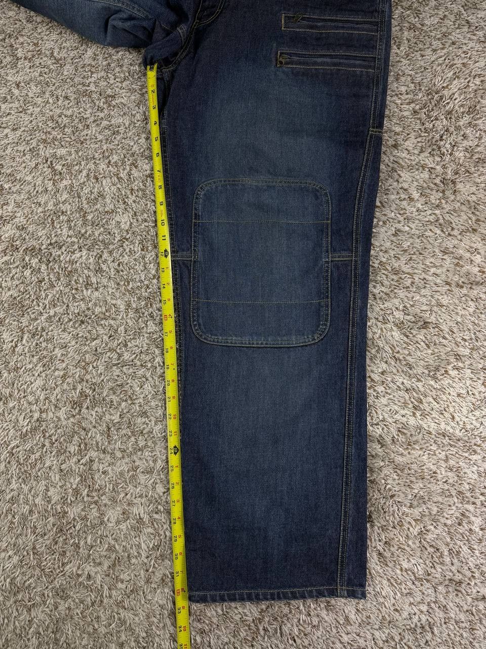 Enyce ENYCE Y2K Baggy Utility Jeans Hip Hop Multi Zipper Size US 36 / EU 52 - 6 Thumbnail