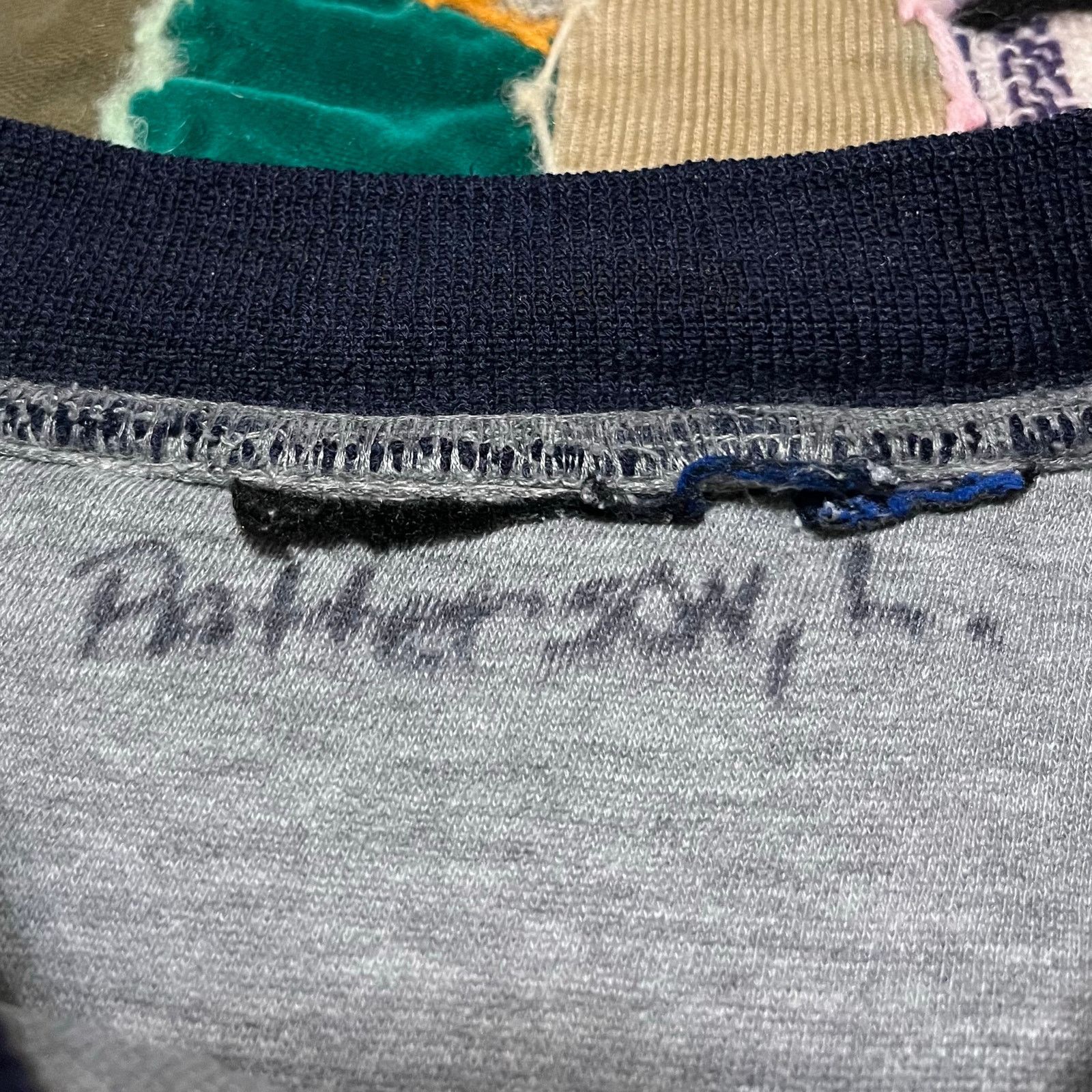 Other Vintage Varsity Style Striped Ends Grey Crewneck Large Size US L / EU 52-54 / 3 - 3 Thumbnail