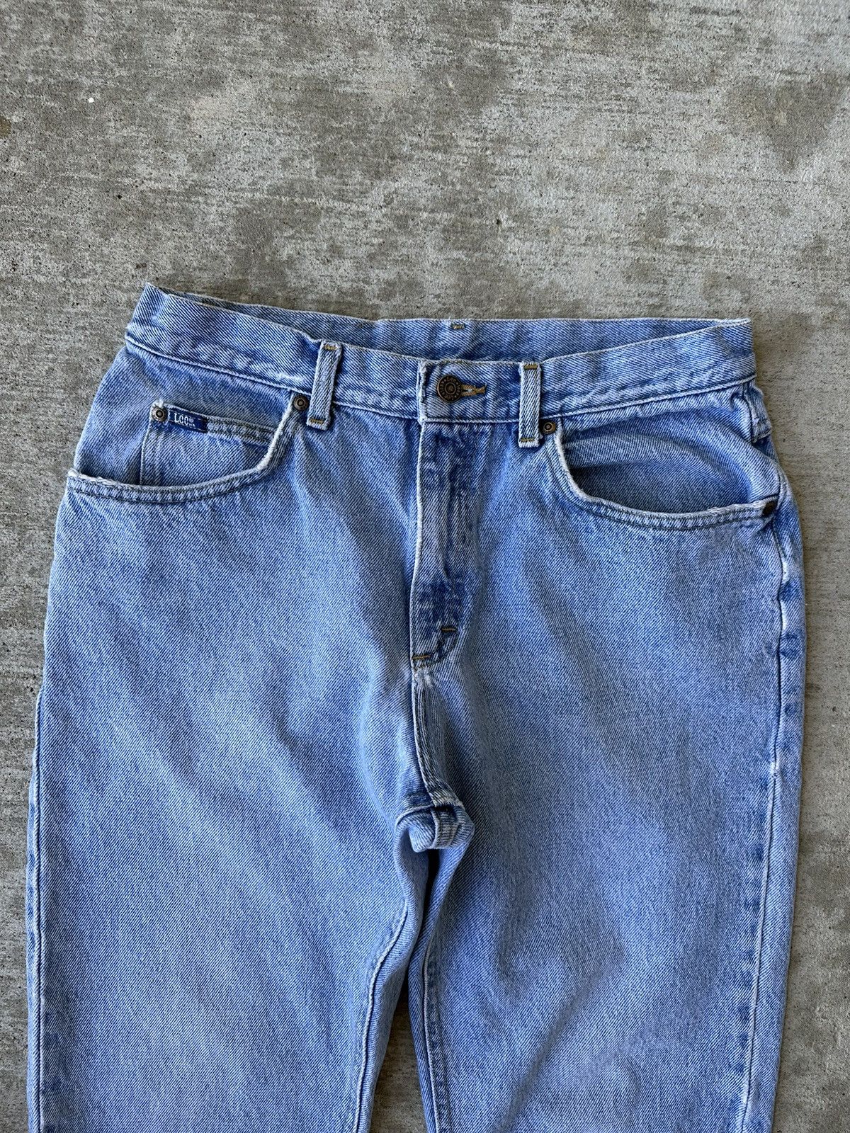 Lee 90s Lee Light Wash Denim Jeans Size US 31 - 4 Thumbnail