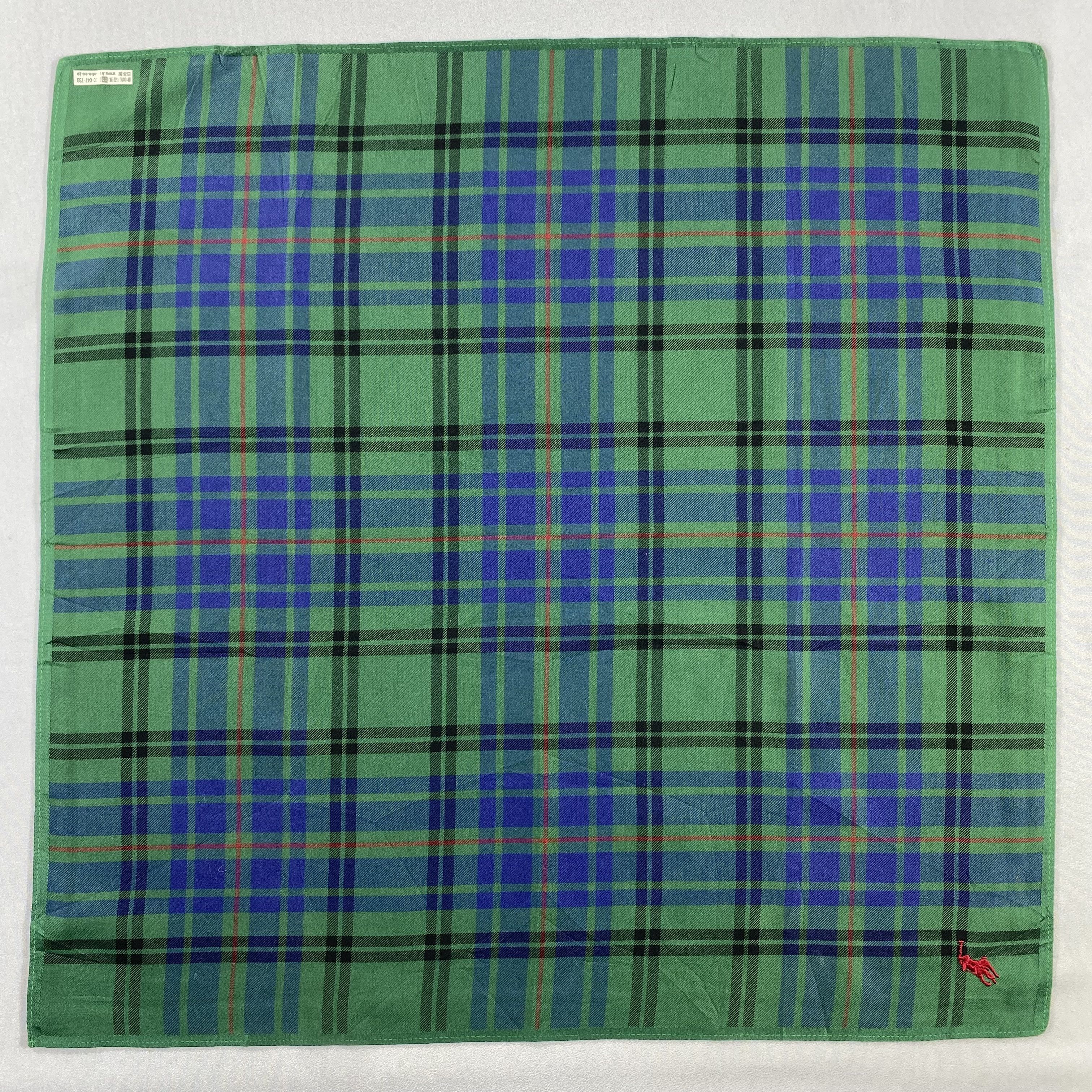 Polo Ralph Lauren × Vintage Polo Ralph Lauren Bandana/ Handkerchief / Neckerchief-P1747 Size ONE SIZE - 1 Thumbnail