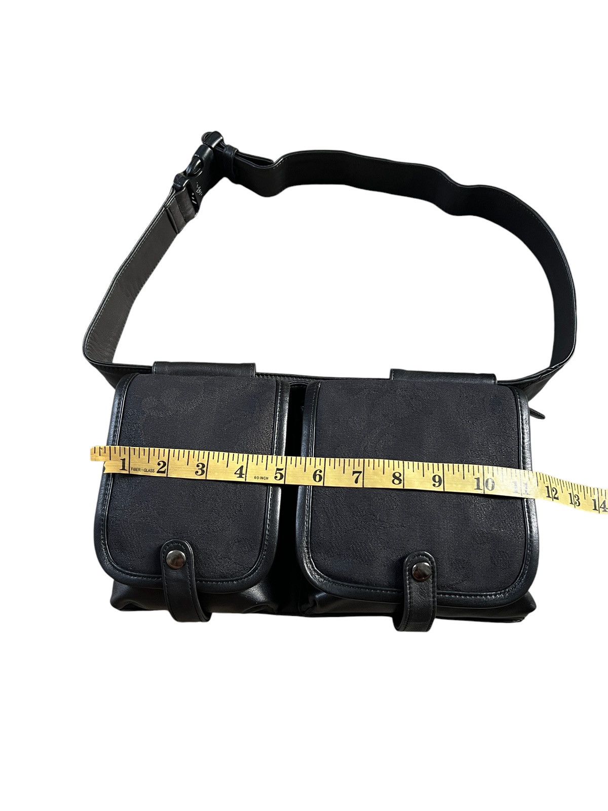 Designer × Japanese Brand Japanese Brand Genuine Leather Utility Crossbody Bag Size ONE SIZE - 17 Thumbnail
