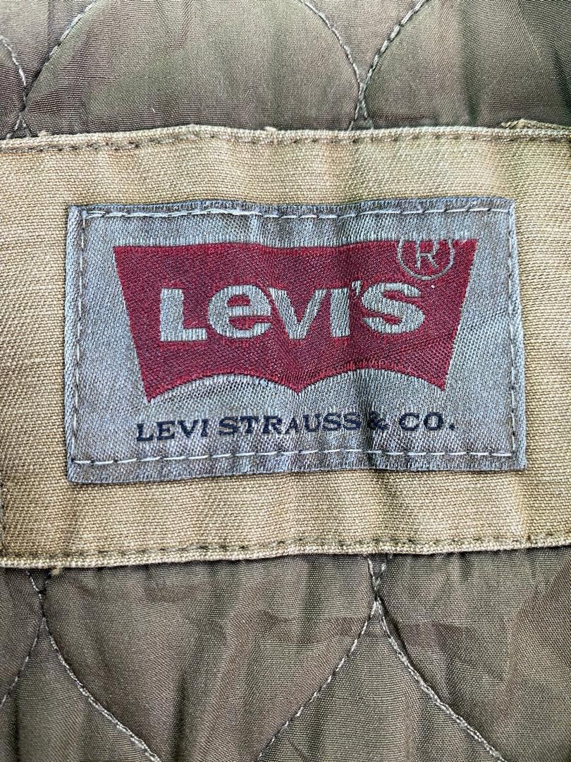 Levi's × Vintage Vtg 90s LEVIS quilted lined workwear jacket Size US M / EU 48-50 / 2 - 6 Thumbnail