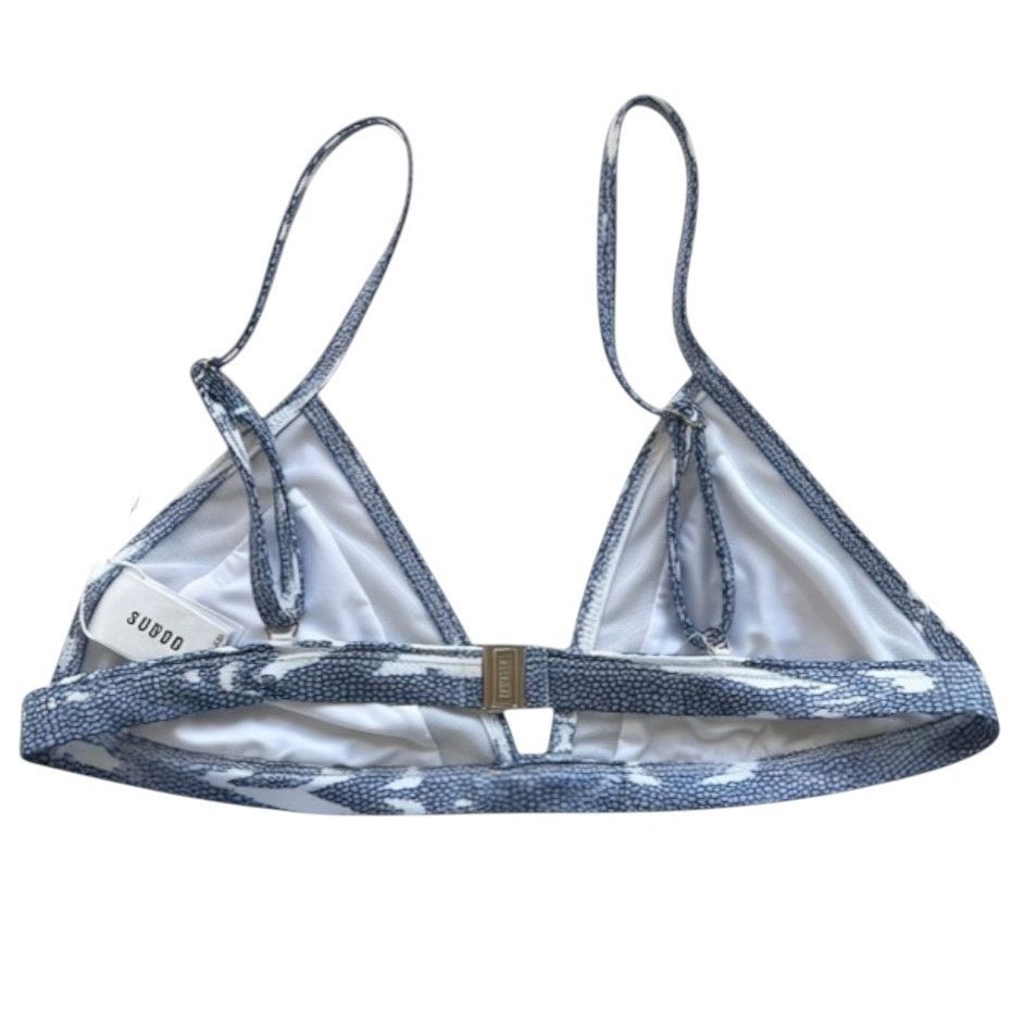 Other Suboo Ikat Mesh Triangle Bikini Top (US6) Bottom (US2) Set Size ONE SIZE - 8 Thumbnail
