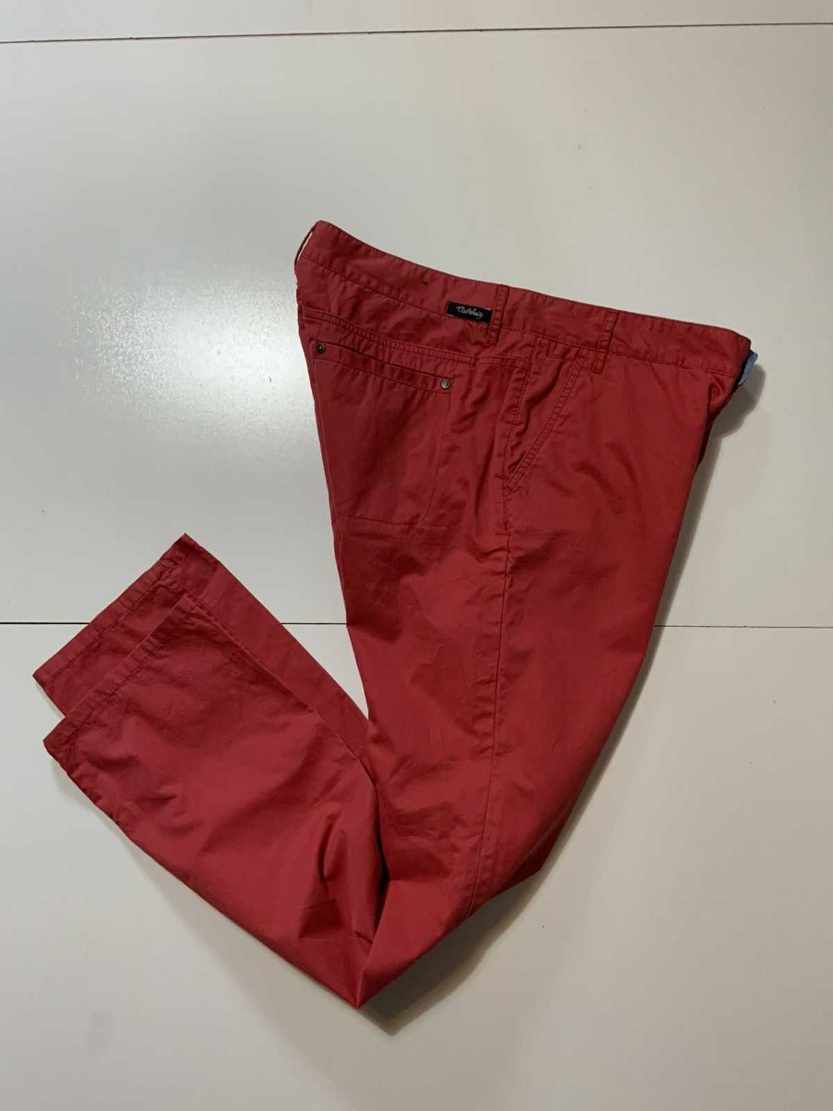 Civil Society Civil Society Salmon Coral Pink Slim Straight Chino Pants Size US 36 / EU 52 - 2 Thumbnail