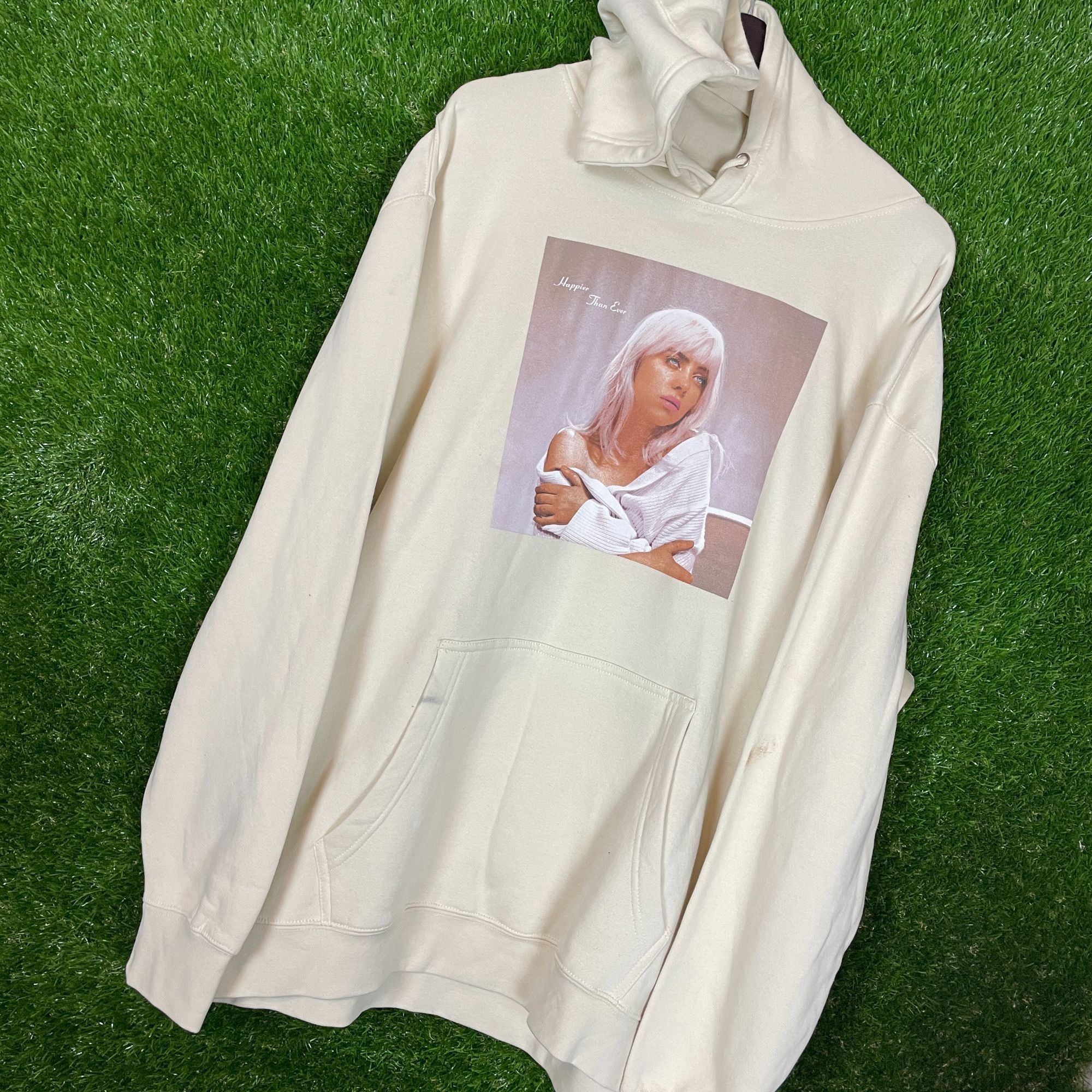 Billie Eilish Billie Eilish Happier Than Ever hoodie size 2XL Size US XXL / EU 58 / 5 - 4 Thumbnail