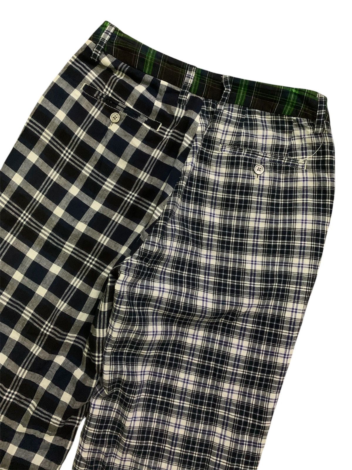 Comme des Garcons 💥Vtg Japanese Beams Patchwork Wide Pant Size 28" / US 6 / IT 42 - 5 Thumbnail