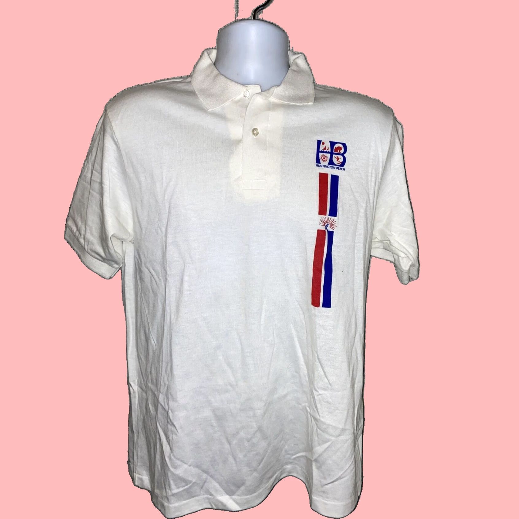 Hanes Classic Hanes Men's Relaxed Fit Cotton Blend Polo Shirt for Hunting Beach and Golf in Large Size Size US L / EU 52-54 / 3 - 1 Thumbnail
