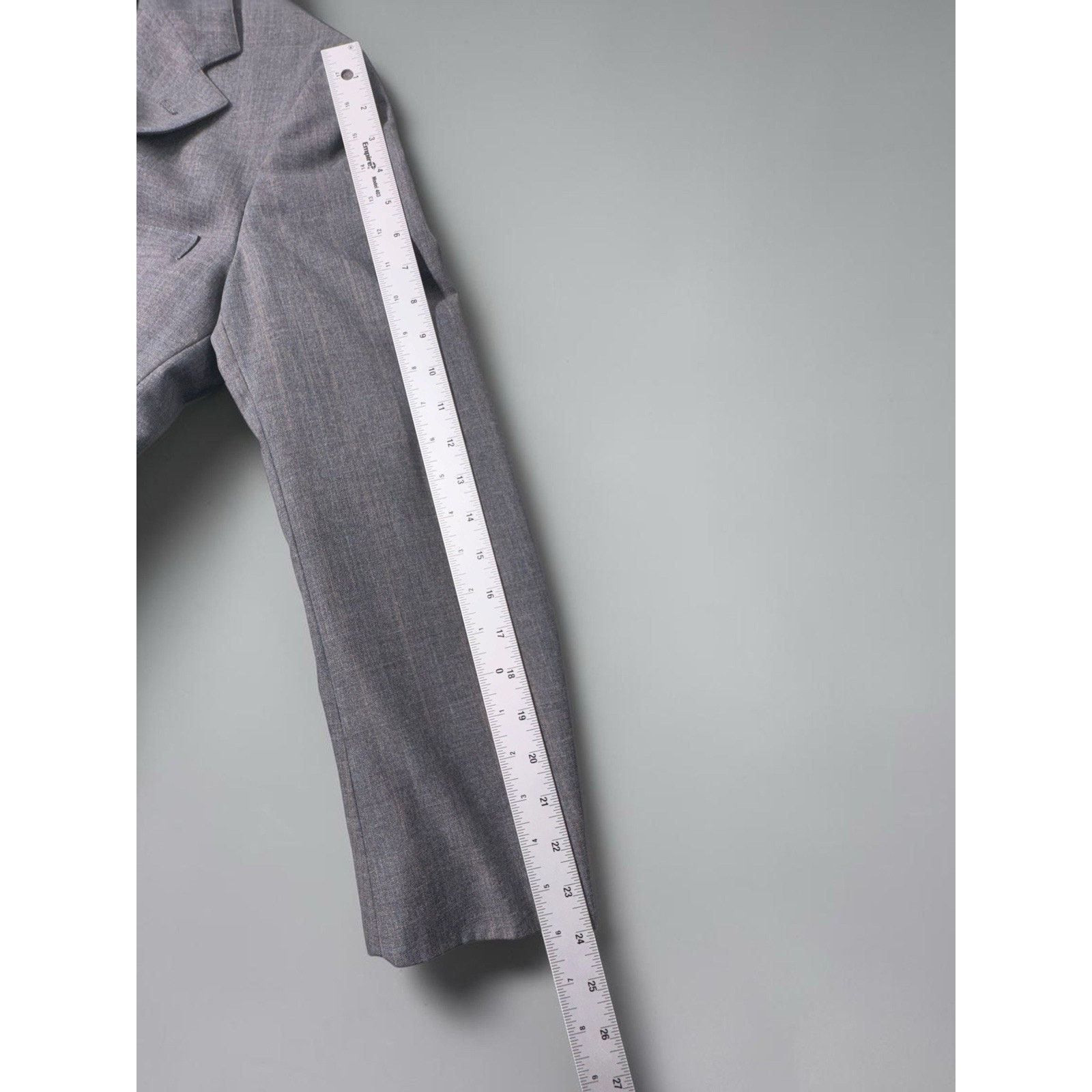 Ralph Lauren Polo University Ralph Lauren Mens 42R Gray Sport Coat Blazer Size 42R - 5 Thumbnail