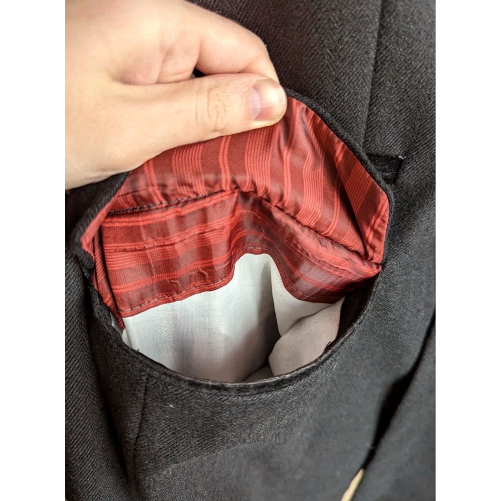Vintage Marc Darcy “Messi” Longline Blazer Jacket Black Mens 38R Formal Smart Blazer Jacket Mens Black 38R London Style Tuxedo Mens Size 38R - 7 Thumbnail