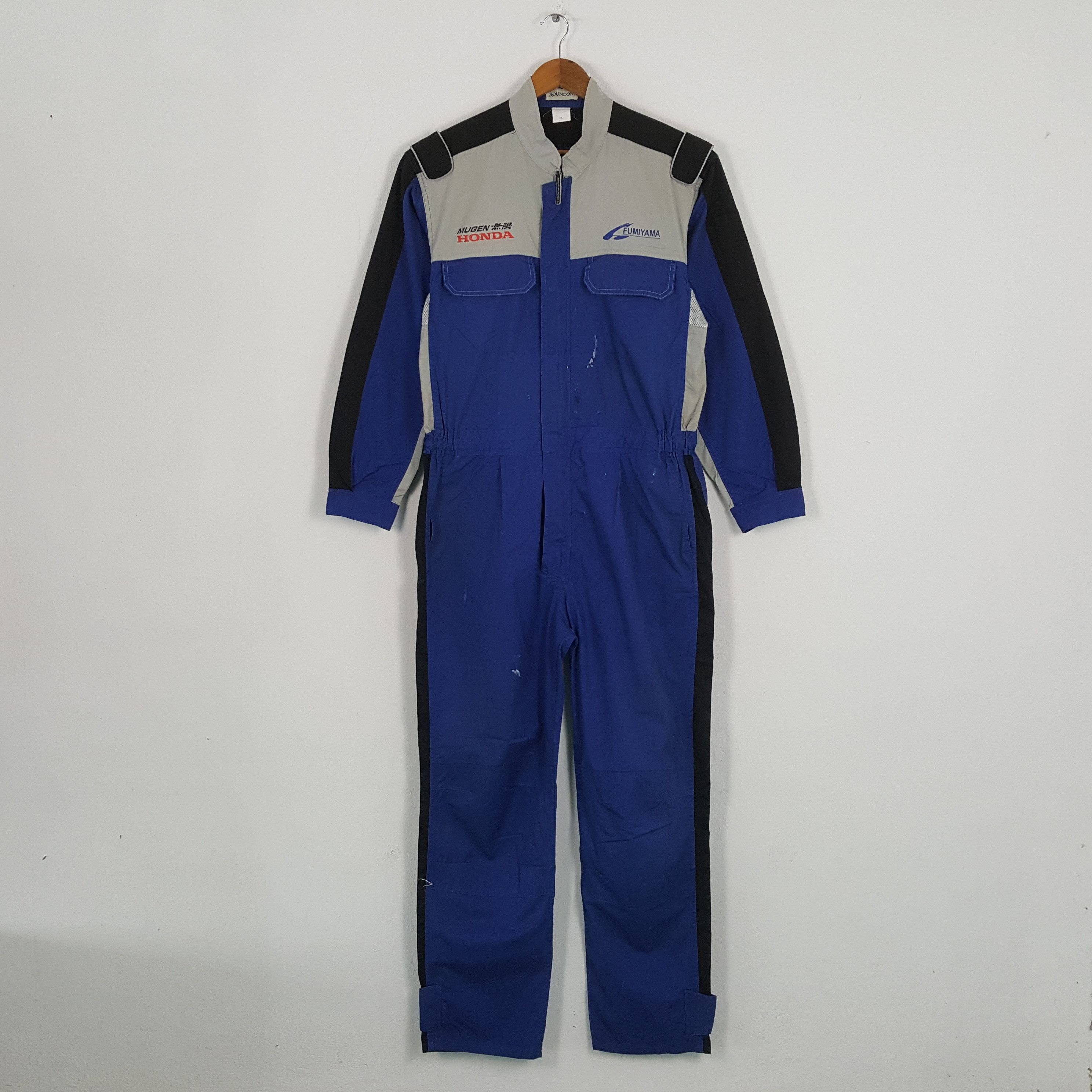 Honda × Vintage Vintage MUGEN HONDA Japanese Racing Custom Coverall Jacket Size US L / EU 52-54 / 3 - 4 Thumbnail