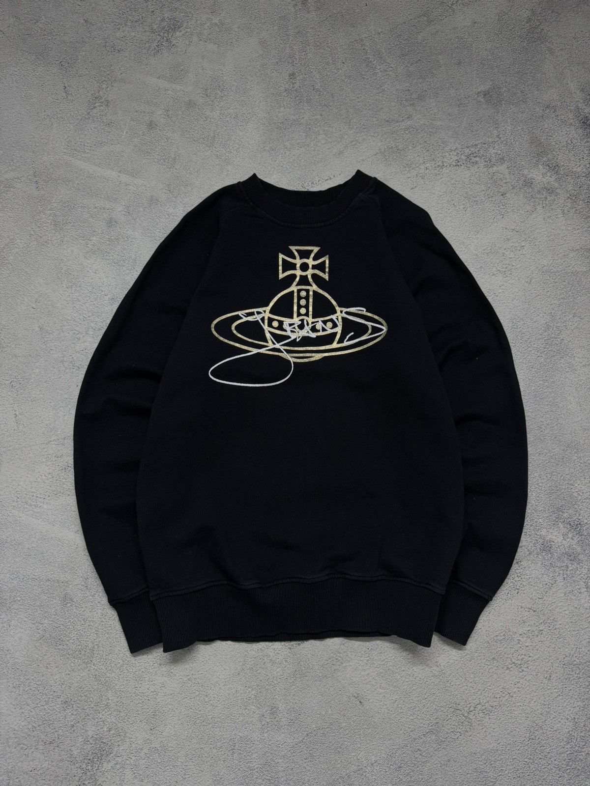 Vivienne Westwood Vivienne Westwood big gold orb sweatshirt anglomania Size M / US 6-8 / IT 42-44 - 2 Thumbnail
