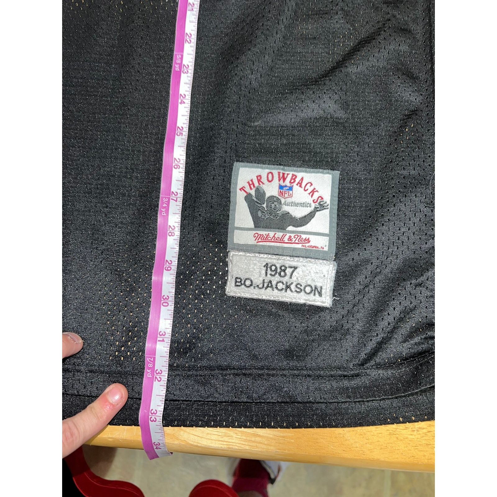 Mitchell & Ness Oakland Raiders Bo Jackson Jersey Mitchell & Ness 1987 XL Size US XL / EU 56 / 4 - 11 Thumbnail