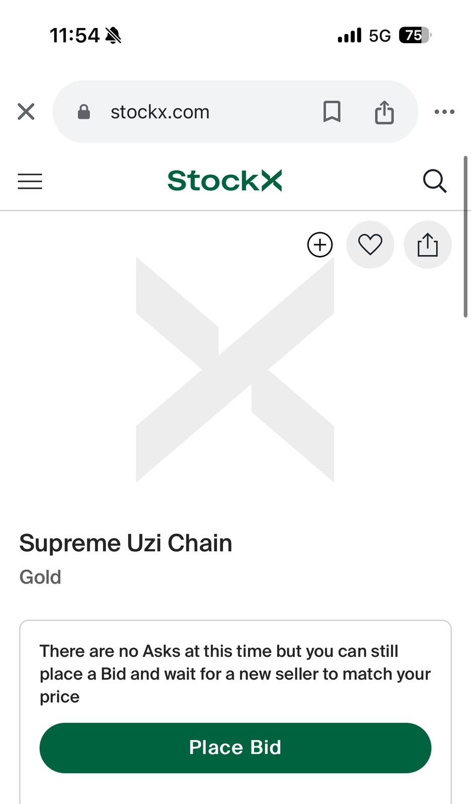 Supreme SUPREME 14K UZI CHAIN Size ONE SIZE - 4 Thumbnail