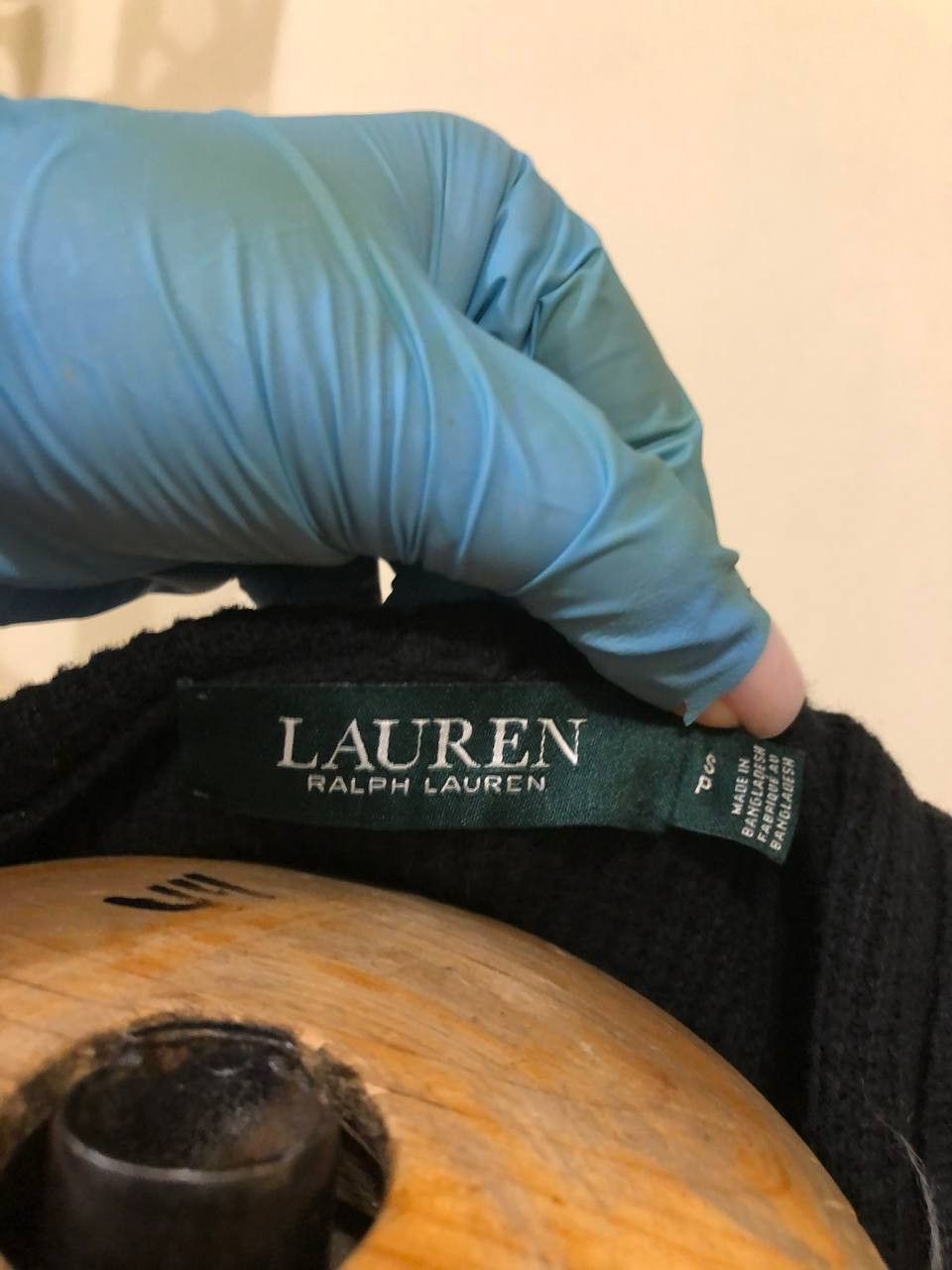 Polo Ralph Lauren LAUREN Ralph Lauren black hooded sweater size - S Size S / US 4 / IT 40 - 10 Thumbnail