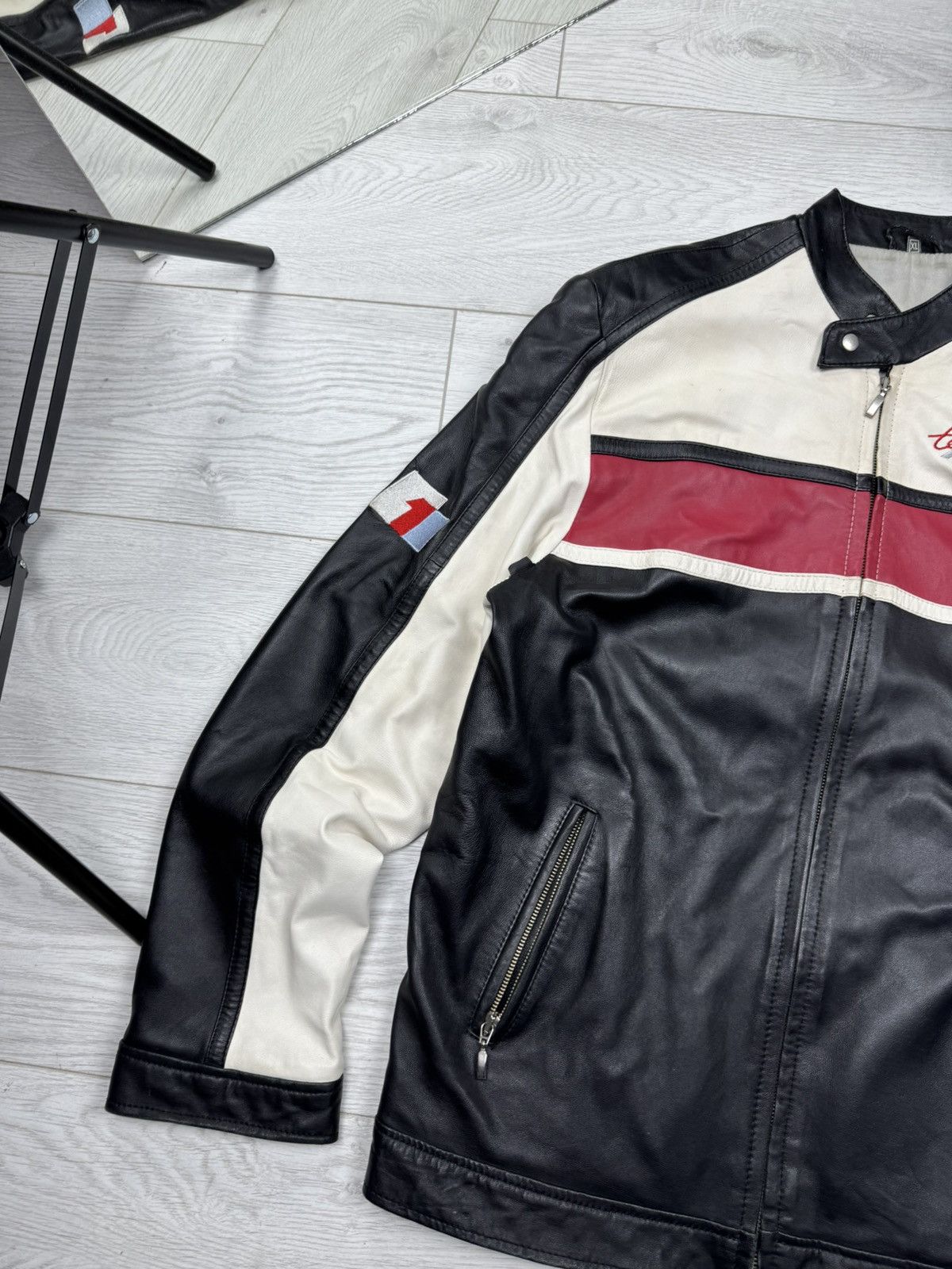 Mercedes-Benz Vintage Mercedes-Benz West Leather Jacket,McLaren Team Size US XL / EU 56 / 4 - 2 Thumbnail
