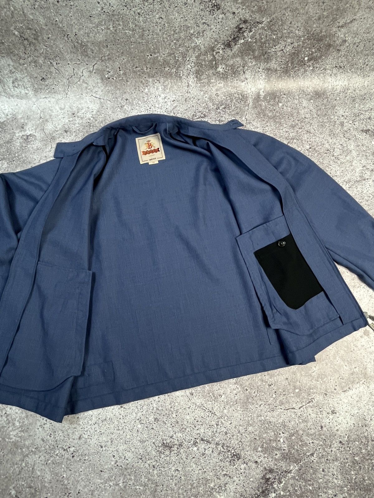 Baracuta Baracuta G9 Jacket 42 Blue Wool Blend Made in Italy 🇮🇹 Size US L / EU 52-54 / 3 - 7 Thumbnail