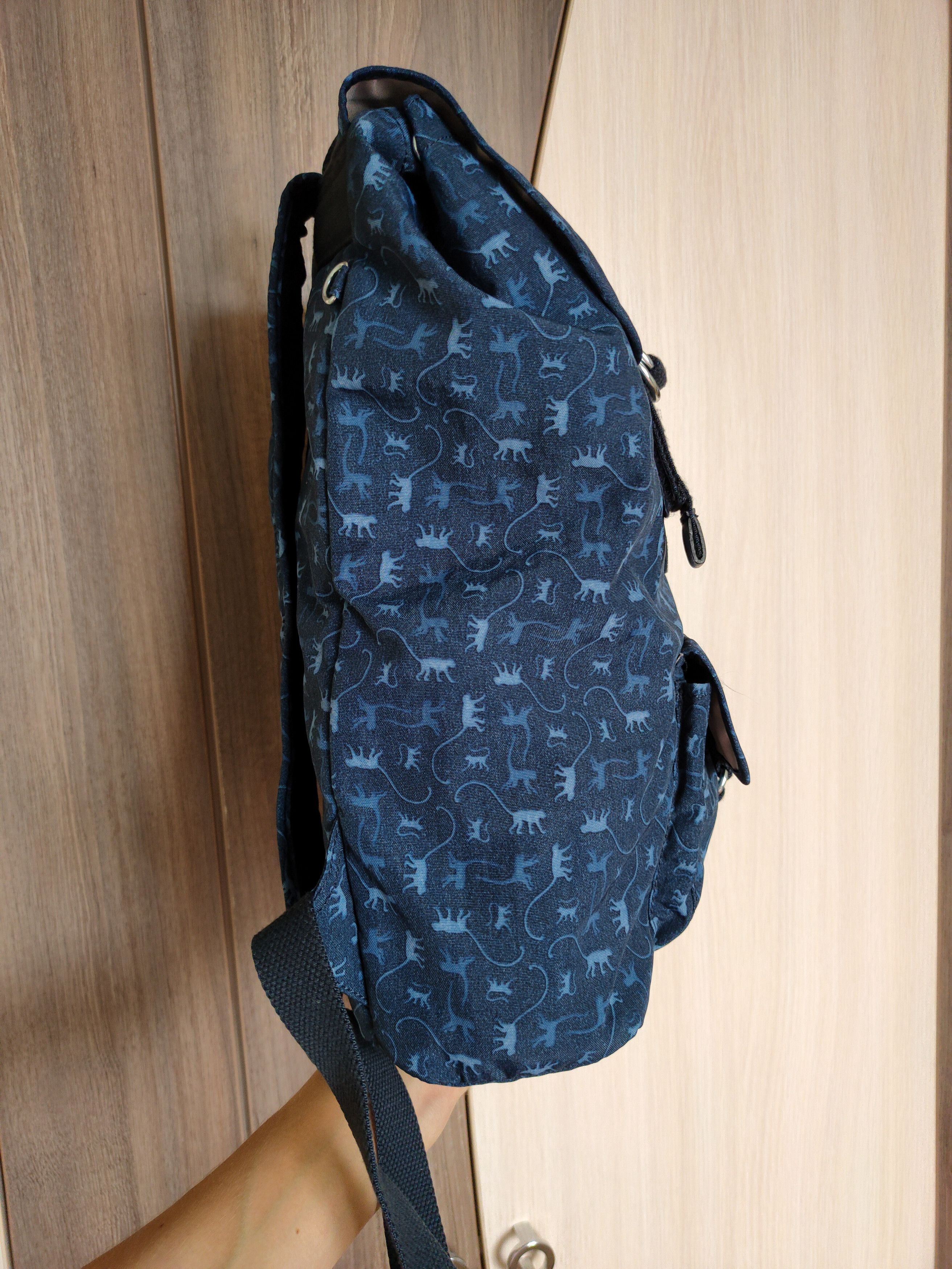 Japanese Brand Kipling Backpack Monogrammed with Monkeys Laptop Backpack Size ONE SIZE - 4 Thumbnail