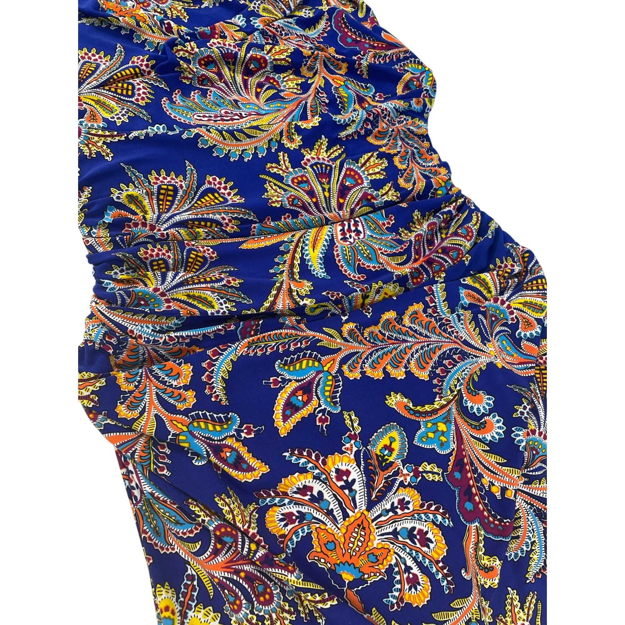 Ralph Lauren Lauren Ralph Lauren womans sleeveless blue paisley slip on d Size XL / US 12-14 / IT 48-50 - 2 Thumbnail
