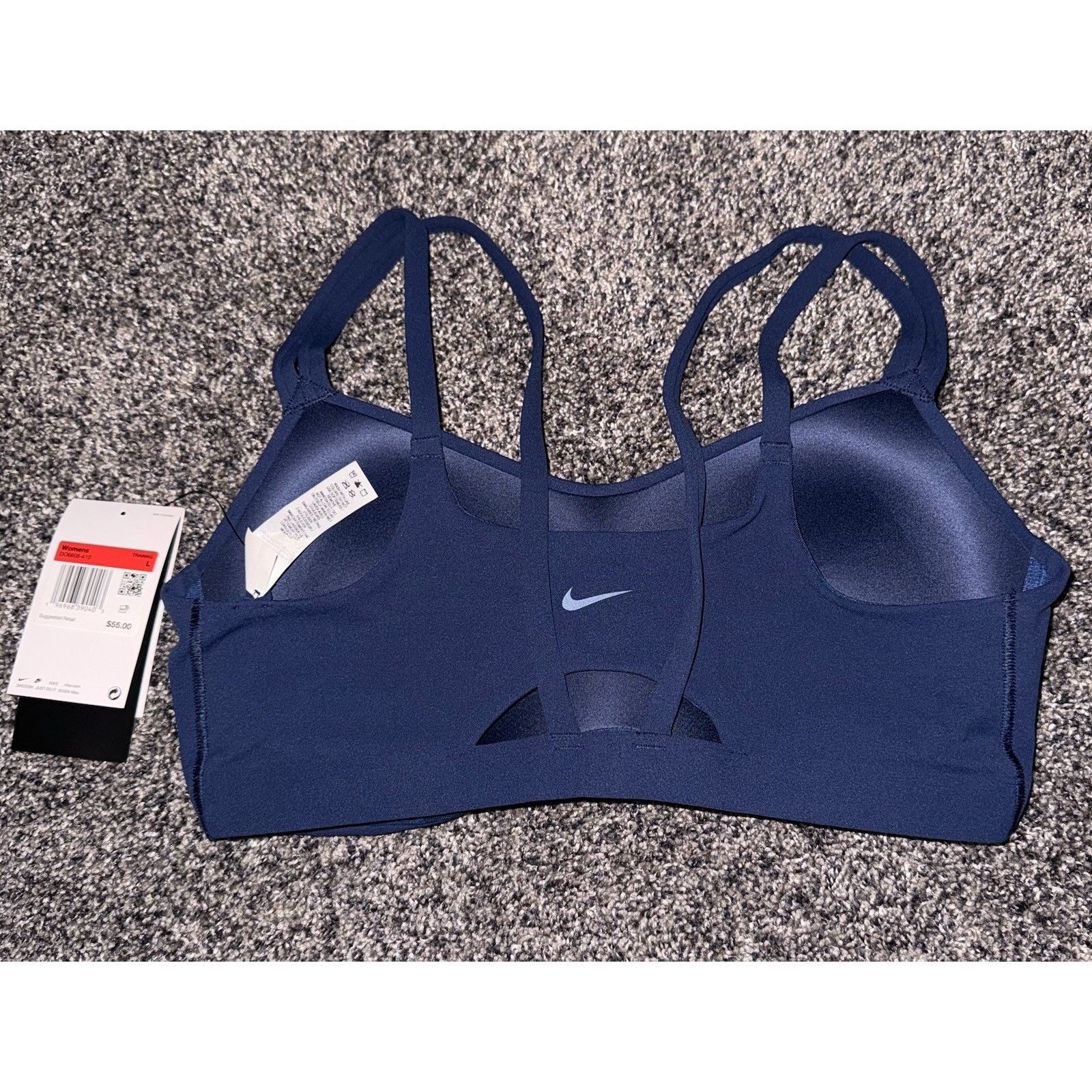 Nike Nike Zenvy Strappy Light Support Padded Sports Bra Large Size L / US 10 / IT 46 - 4 Thumbnail
