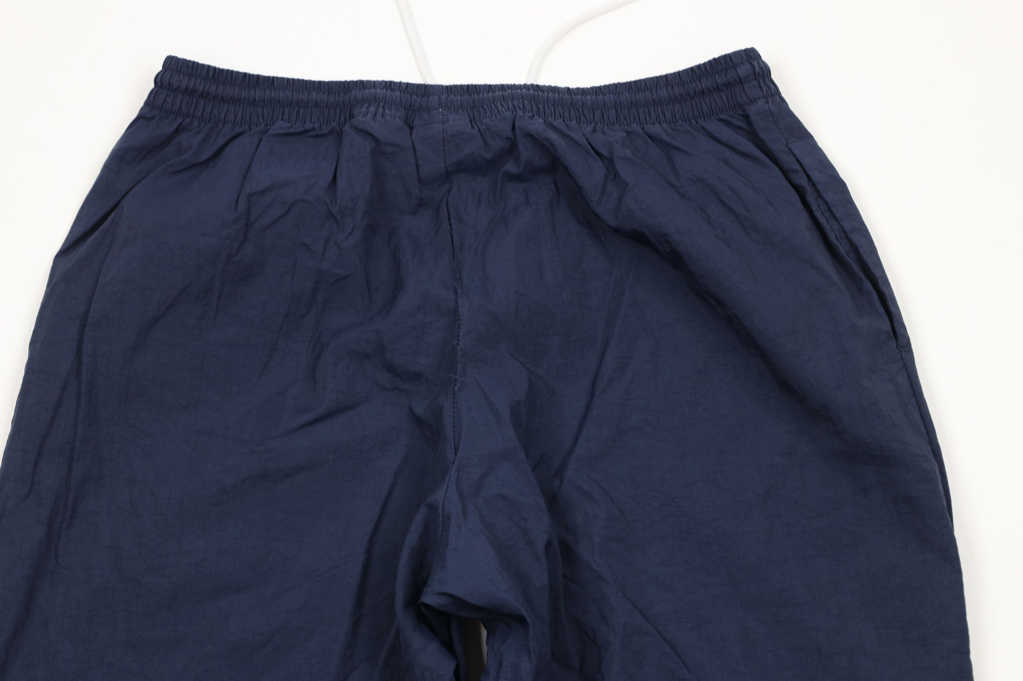 Nike Vintage 90s Nike Scott Mini Swoosh Nylon Joggers Pants Blue Size US 38 / EU 54 - 11 Thumbnail