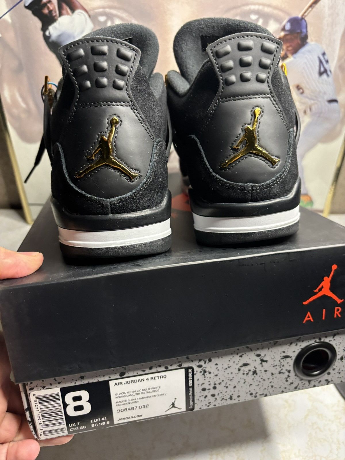 Jordan Brand Air Jordan 4 Retro Royalty Size US 8 / EU 41 - 7 Thumbnail