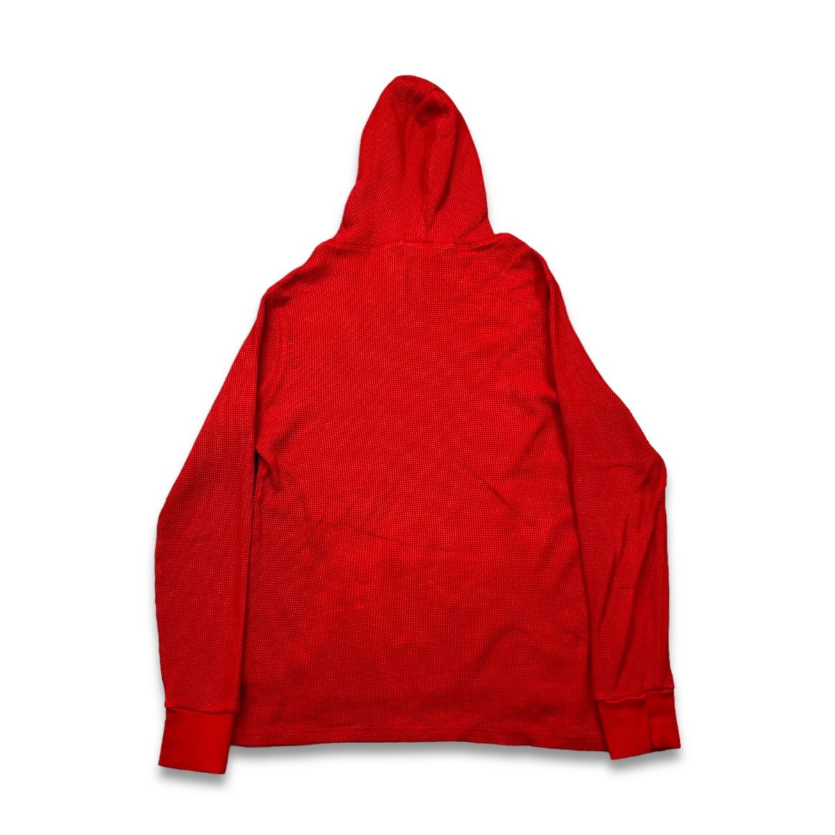 Polo Ralph Lauren Polo Ralph Lauren Hoodie Pony Waffle Sweater Hooded Pullover Size US L / EU 52-54 / 3 - 4 Thumbnail