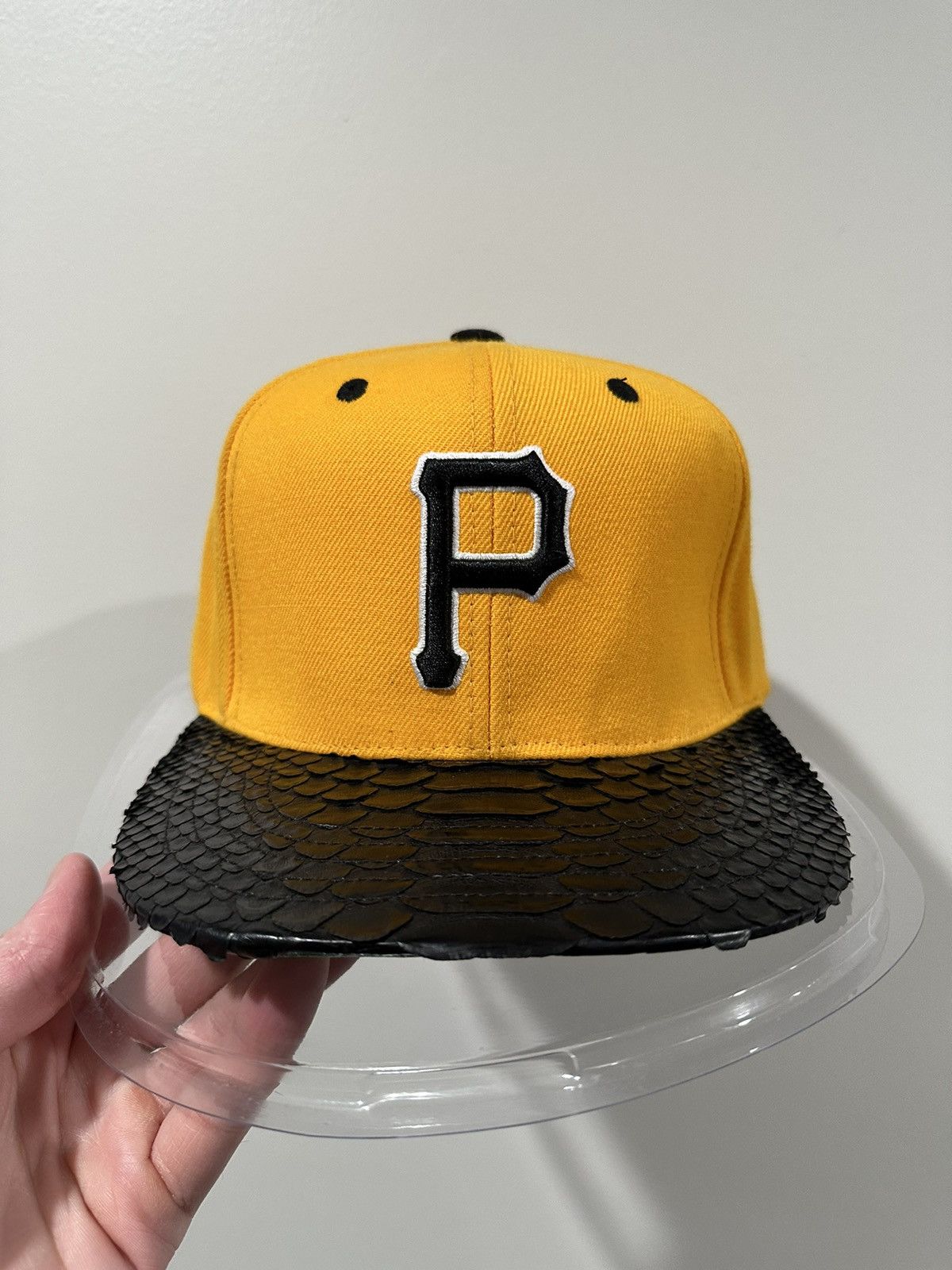 Just Don Just Don RSVP MLB Pittsburgh Pirates Yellow Python Hat Size ONE SIZE - 8 Thumbnail