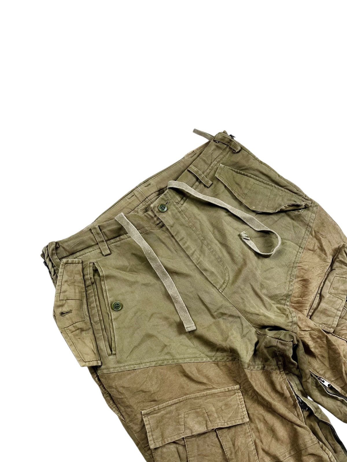 If Six Was Nine 2000s Yoshihiro Hamato - Apocalypse Style Cargo Pants Size US 29 - 6 Thumbnail