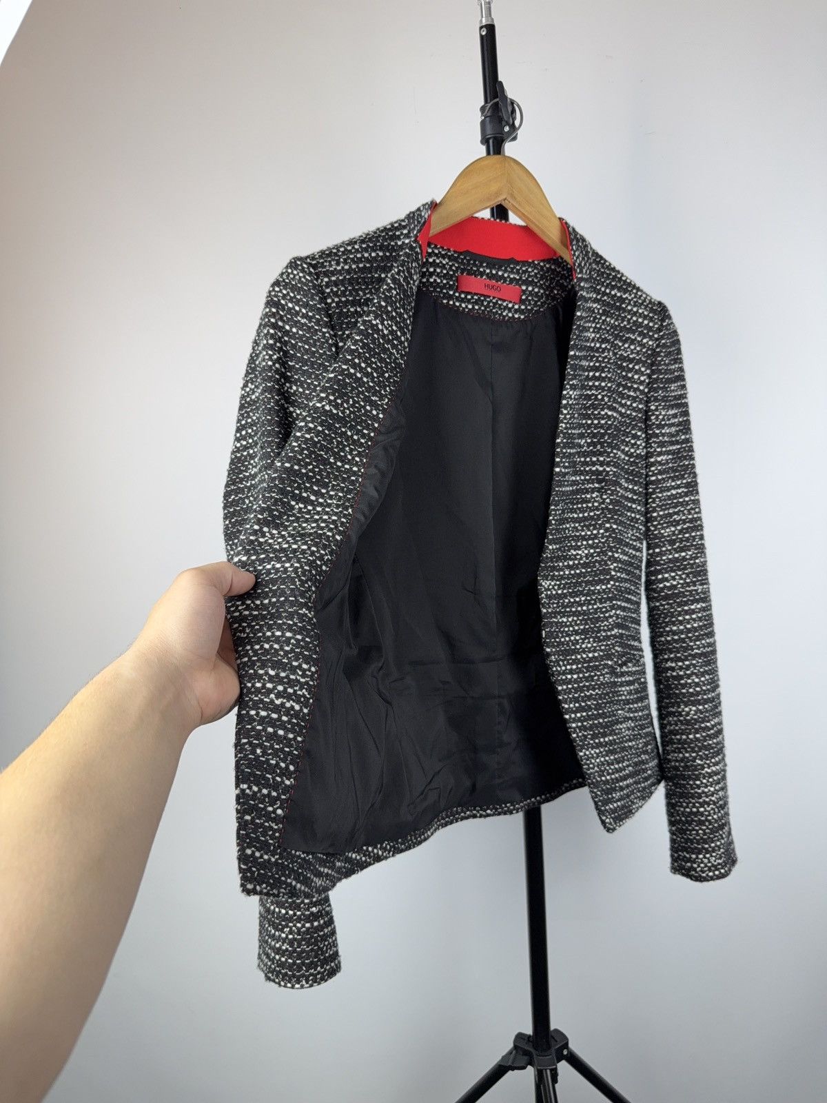 Hugo Boss Vintage Retro style Hugo Boss Luxury Designer Blazer Size M / US 6-8 / IT 42-44 - 9 Thumbnail