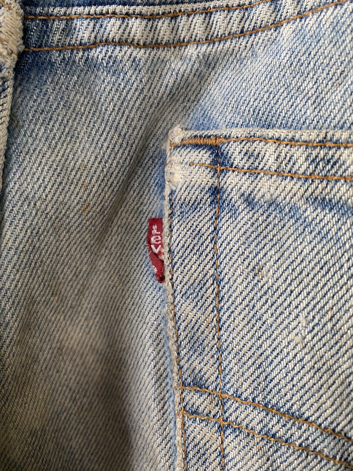 Levi's Vintage 90’s Levi’s 505 Distressed Denim Size US 32 / EU 48 - 15 Thumbnail