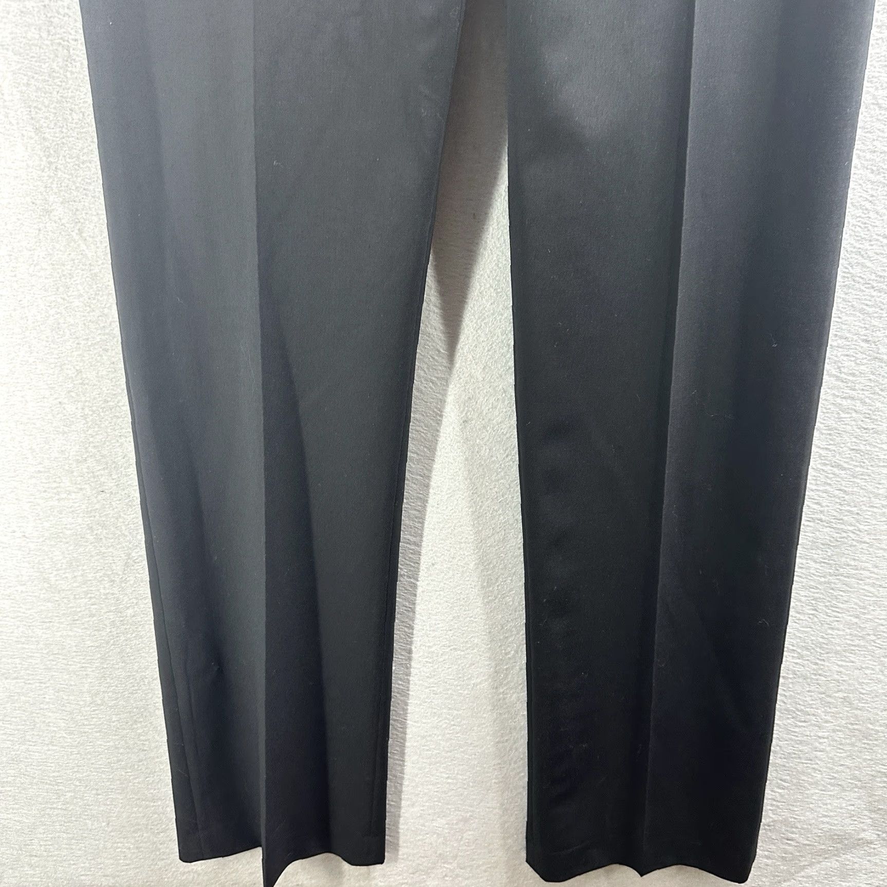 Vintage VINTAGE Theyskens' Theory Pants Womens Large Black High Waist Trouser Minimalist Quiet Luxury Dress Pants Size 30" / US 8 / IT 44 - 6 Thumbnail