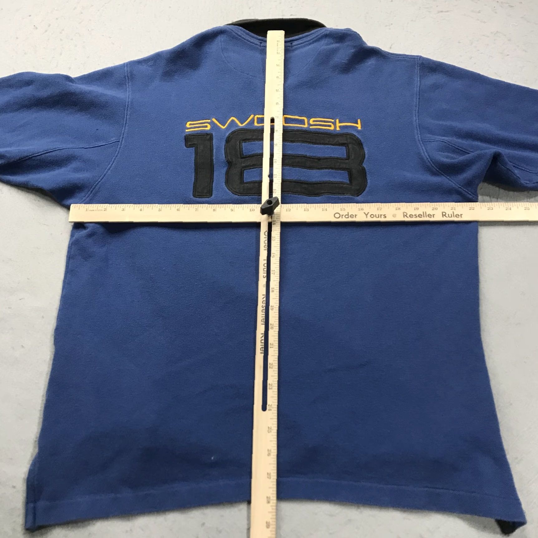 Nike VINTAGE Nike Golf Polo Shirt Mens Large Blue 100% Cotton Swoosh 18 Tiger 90s Polo Shirt Mens Large Blue Nike Golf Tiger 90s Vintage Size US L / EU 52-54 / 3 - 6 Thumbnail
